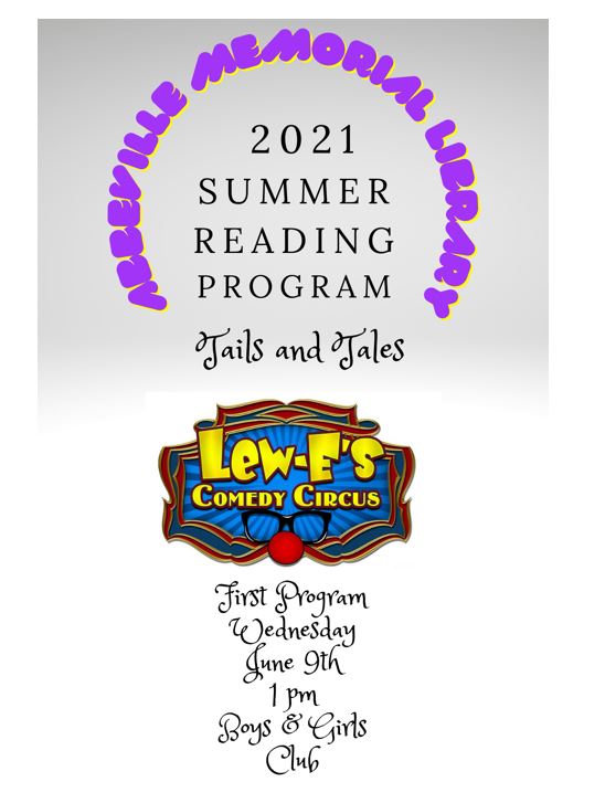 Summer Reading 2021 Abbeville Memorial Library